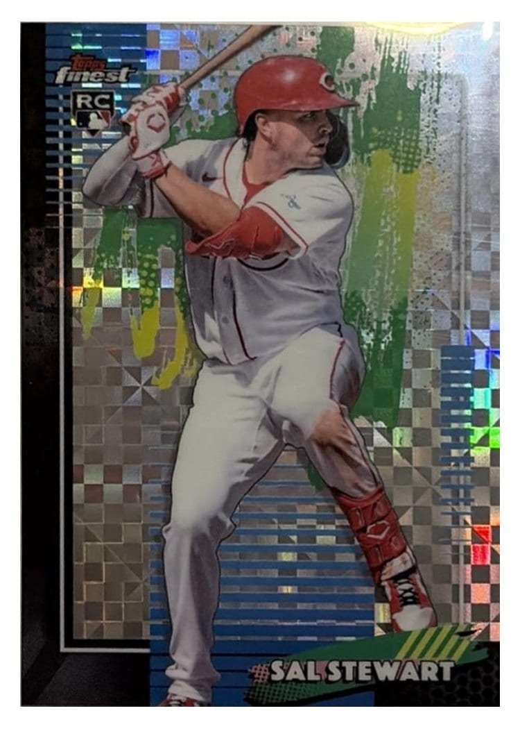 2026 Topps Finest Sal Stewart #39 card