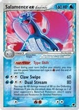 2006 Dragon Frontiers Salamence ex δ #98 card
