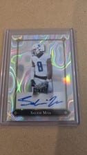 2025 Leaf Metal 92 Autographs Salesi Moa #92L-SM1 card
