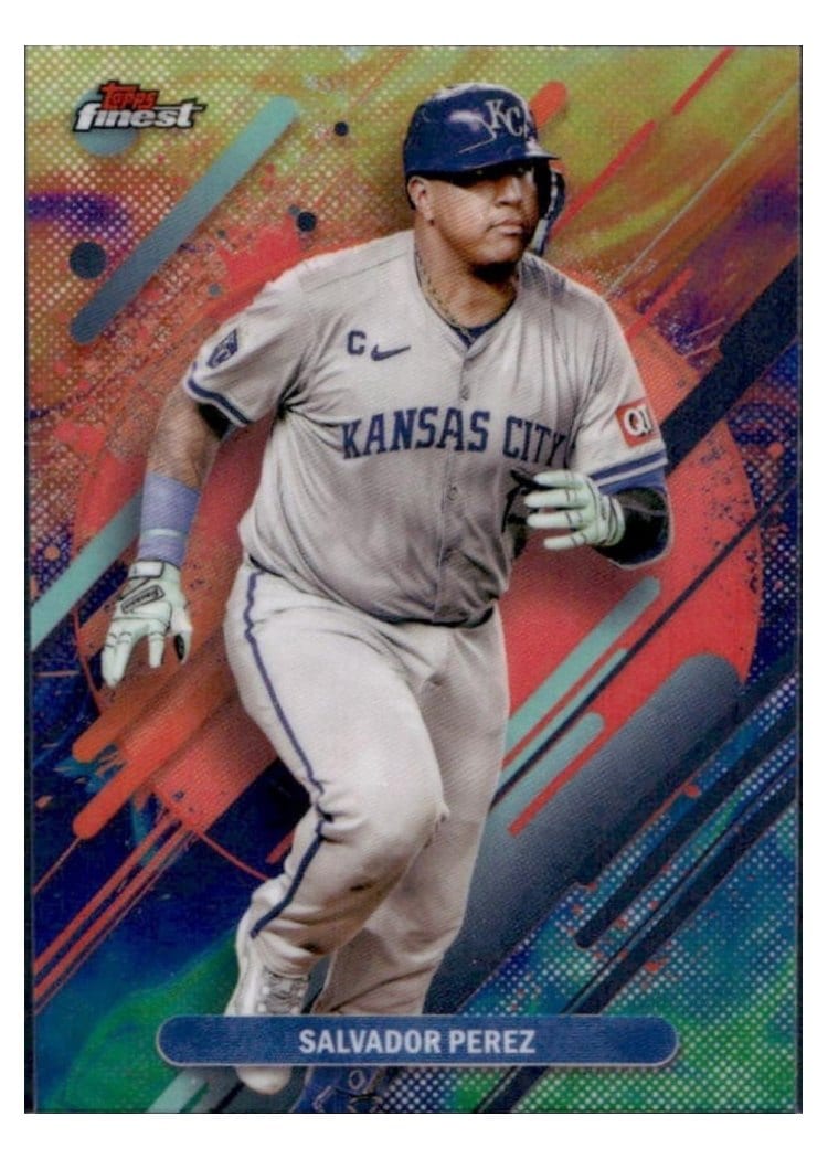 2025 Finest Base Set Salvador Perez #256 card