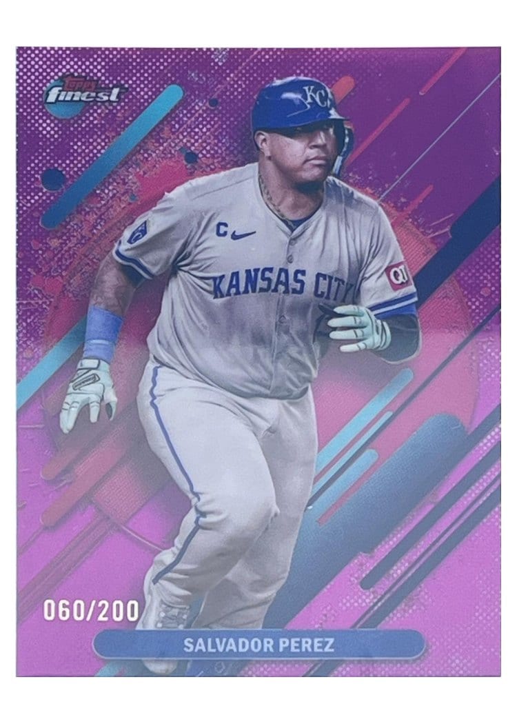 2025 Finest Base Set Salvador Perez #256 card