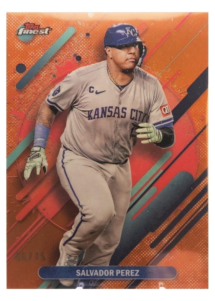 2025 Finest Base Set Salvador Perez #256 card