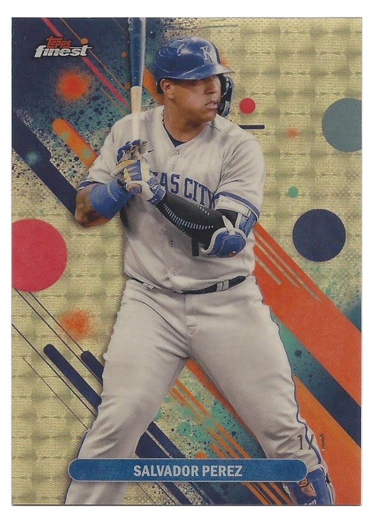 2025 Finest Base Set Salvador Perez #77 card