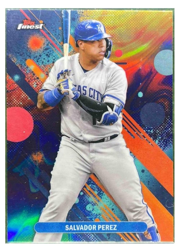 2025 Finest Base Set Salvador Perez #77 card