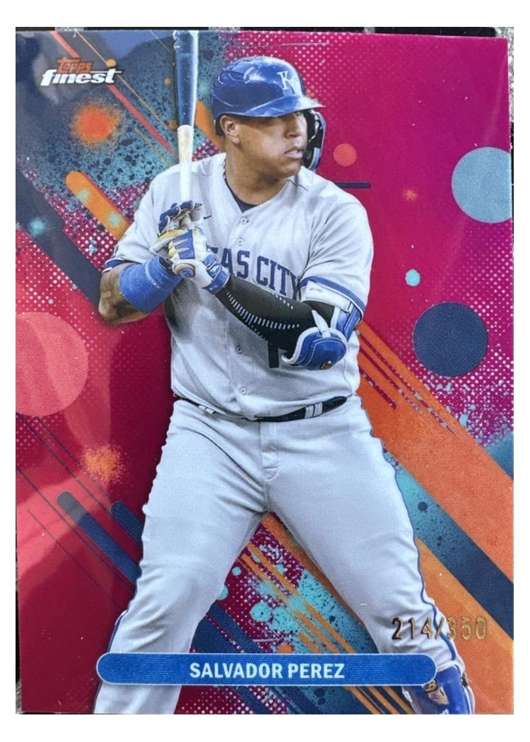 2025 Finest Base Set Salvador Perez #77 card