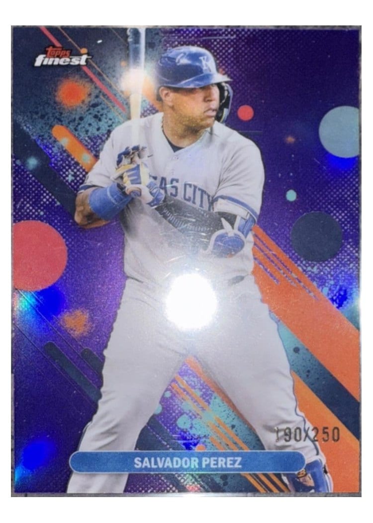 2025 Finest Base Set Salvador Perez #77 card