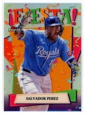 2025 Finest Fiesta! Salvador Perez #F-6 card