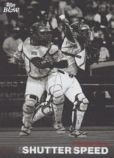 2025 Topps Black & White Shutter Speed Salvador Perez #SS18 card