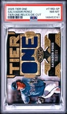2025 Topps Tier One Die-Cut Relics Salvador Perez #T1RD-SP