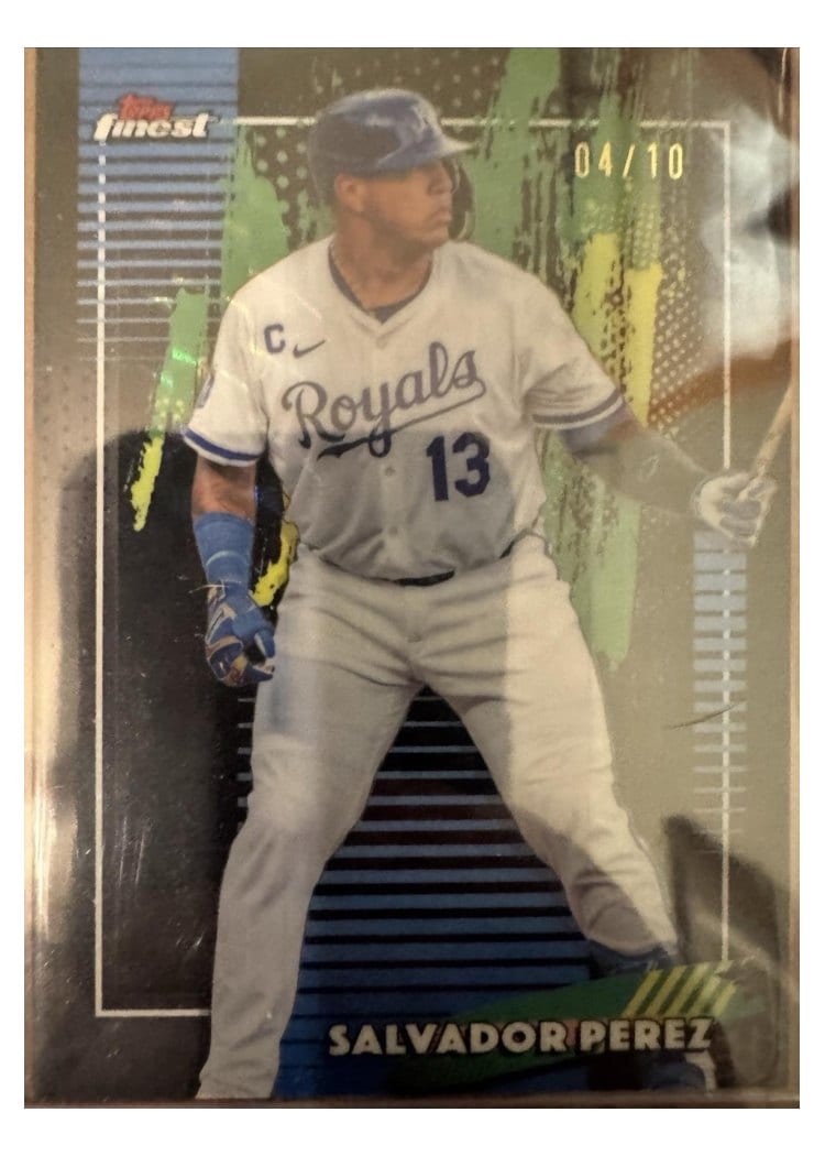 2026 Topps Finest Salvador Perez #95 card