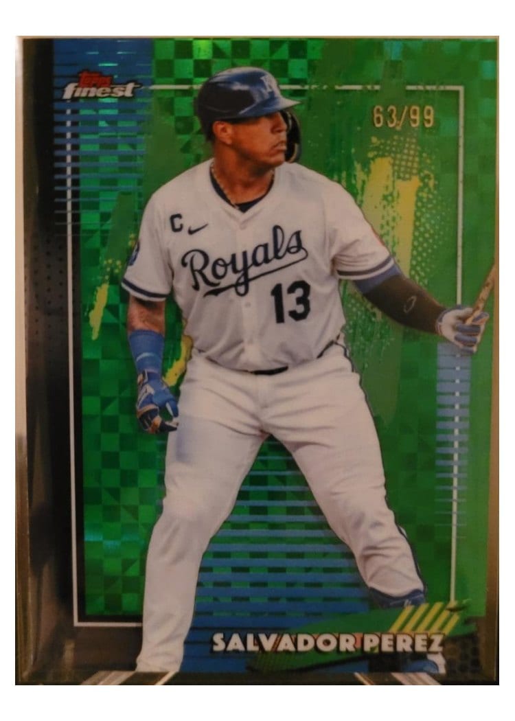 2026 Topps Finest Salvador Perez #95 card