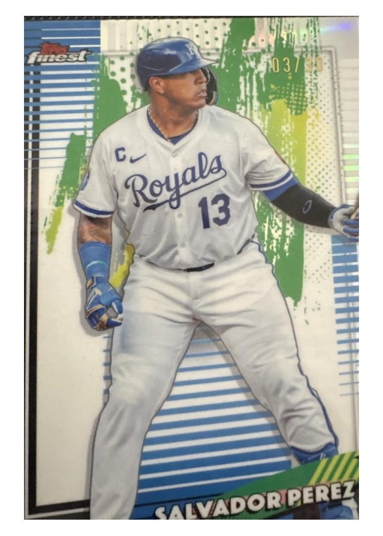 2026 Topps Finest Salvador Perez #95 card