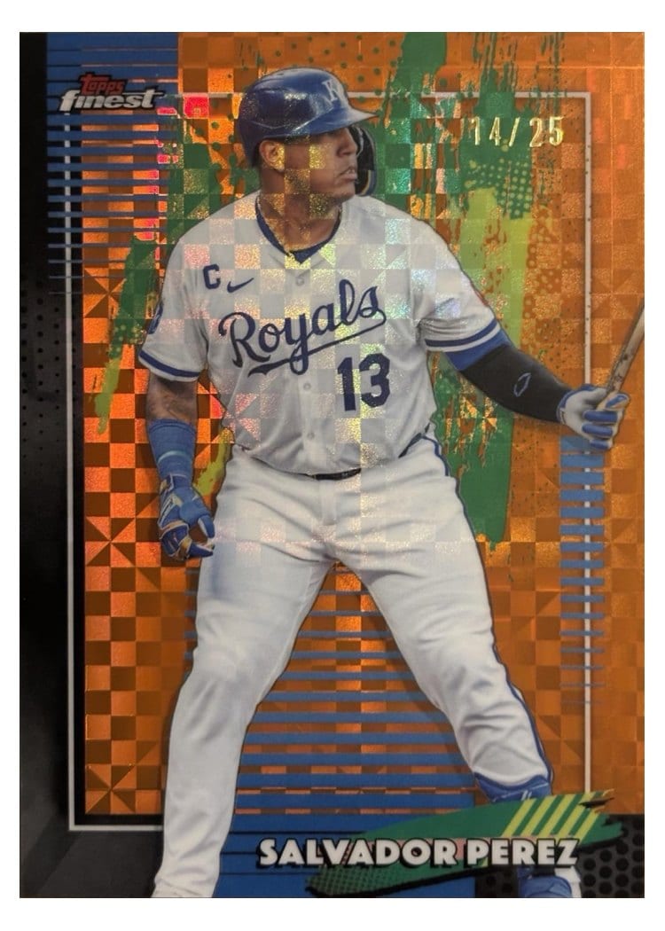 2026 Topps Finest Salvador Perez #95 card