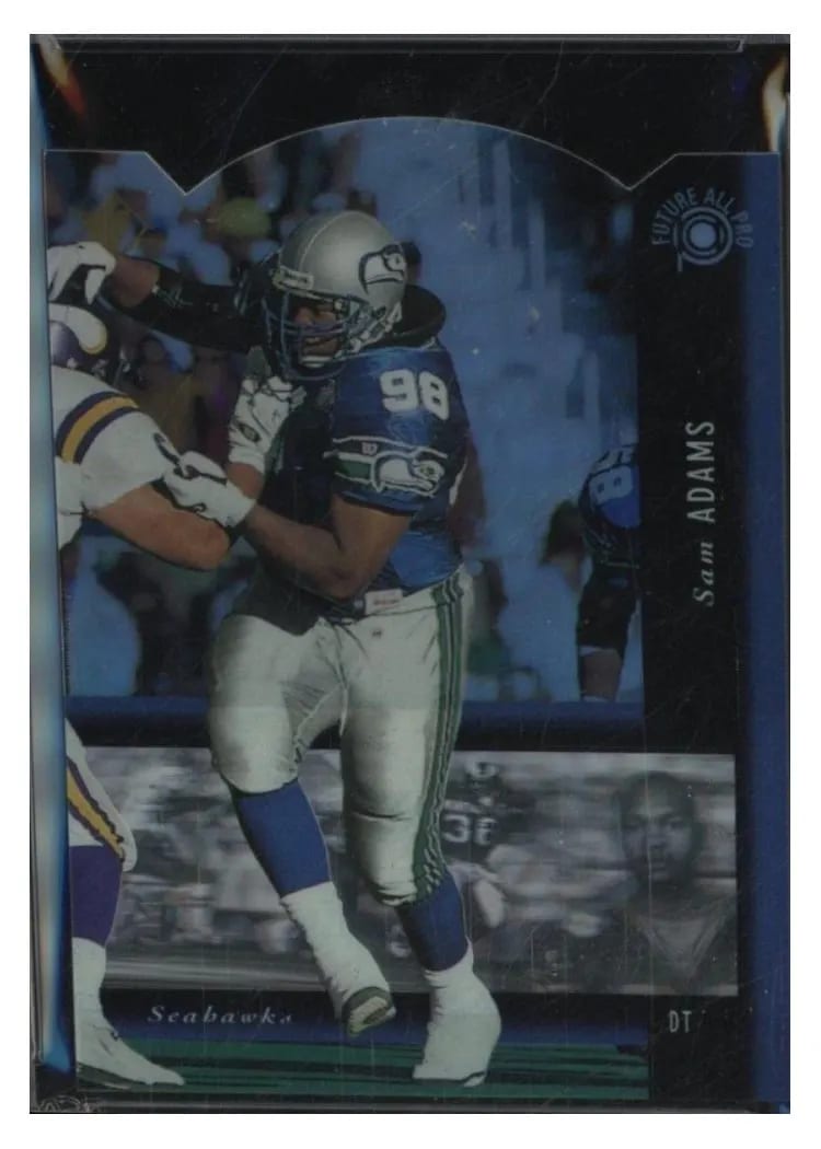 1994 SP All Pro Holoviews Sam Adams #PB36 card