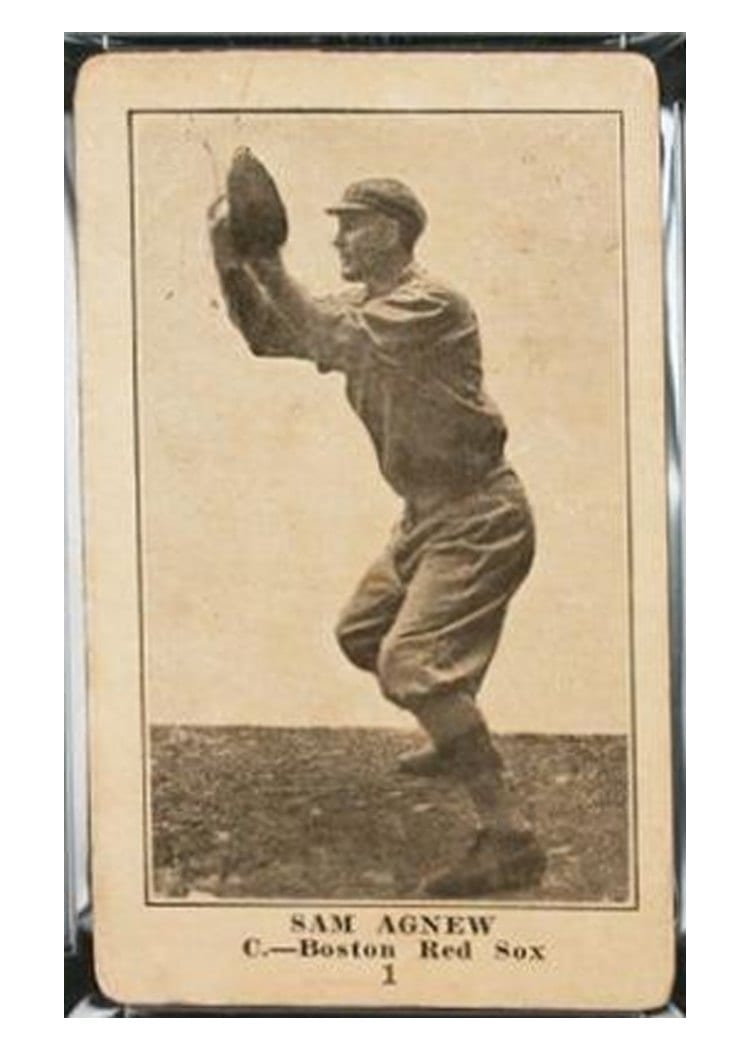 1917 Boston Store Sam Agnew #1 card
