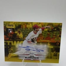2025 Bowman Chrome Rookie Autographs Sam Aldegheri #CRA-SA card