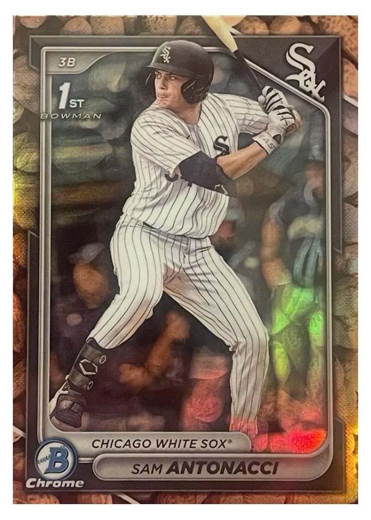 2024 Bowman Draft Chrome Sam Antonacci #BDC-158 card