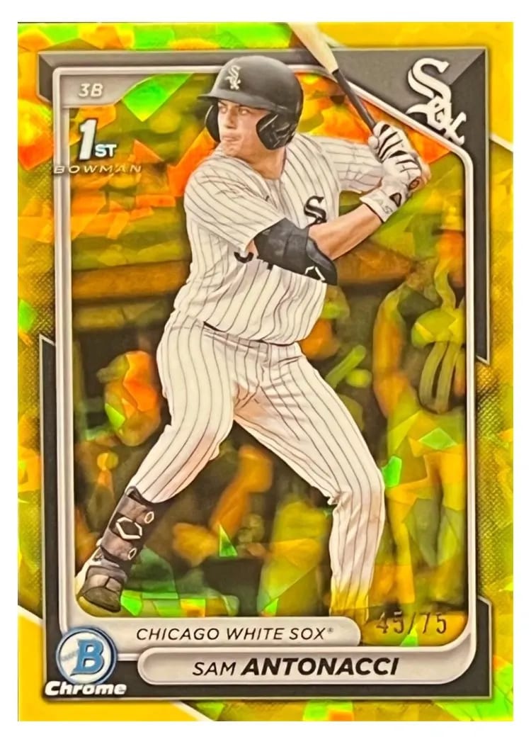 2024 Bowman Draft Chrome Sam Antonacci #BDC-158 card