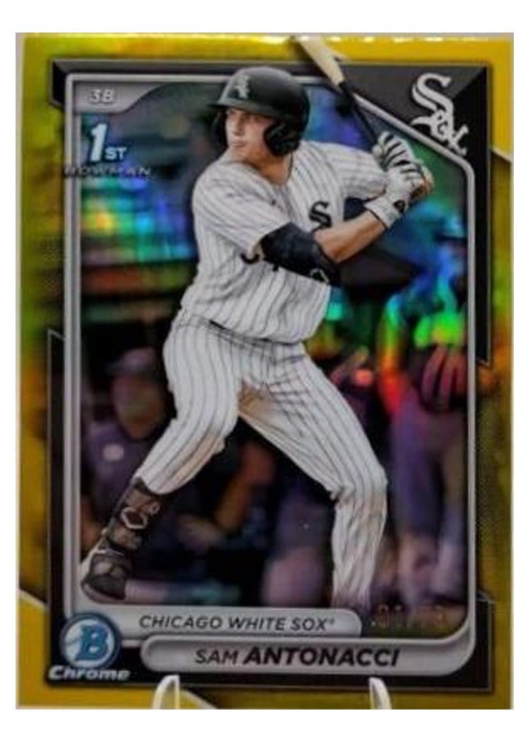 2024 Bowman Draft Chrome Prospect Autographs Sam Antonacci #CPA-SA card