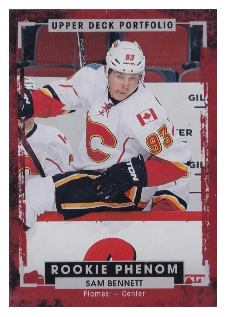 2015 Upper Deck Portfolio Sam Bennett #234 card
