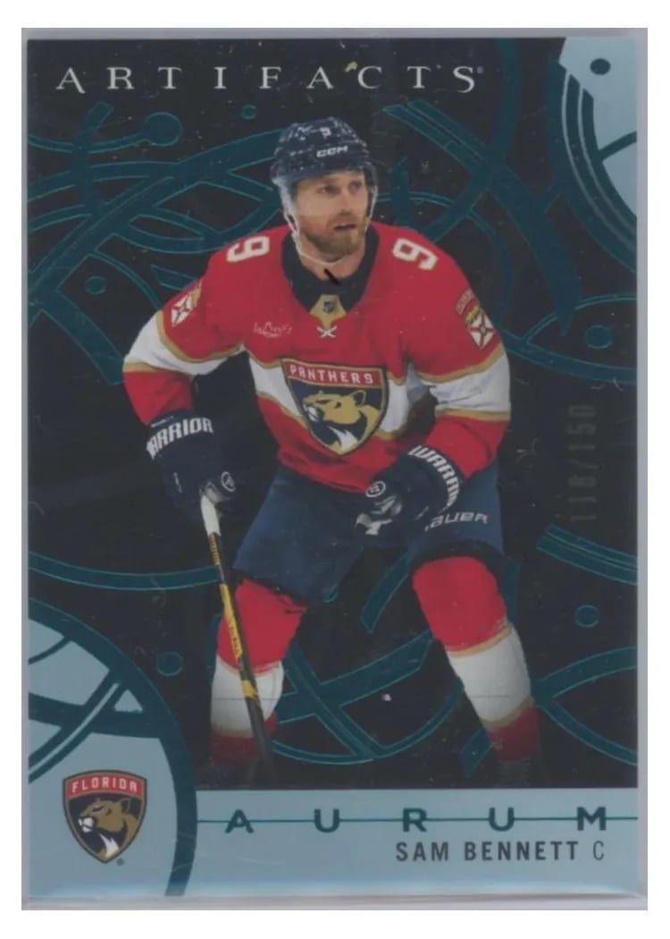 2026 Upper Deck Artifacts Aurum Sam Bennett #18 card