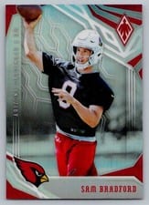 2018 Panini Phoenix Sam Bradford #1 card