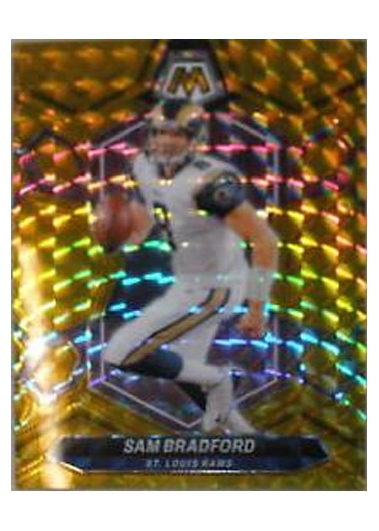 2024 Panini Mosaic Base Set Sam Bradford Gold #242