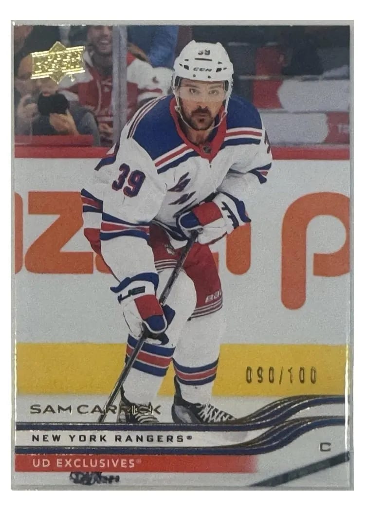 2025-26 Upper Deck Base Set Sam Carrick #113 card