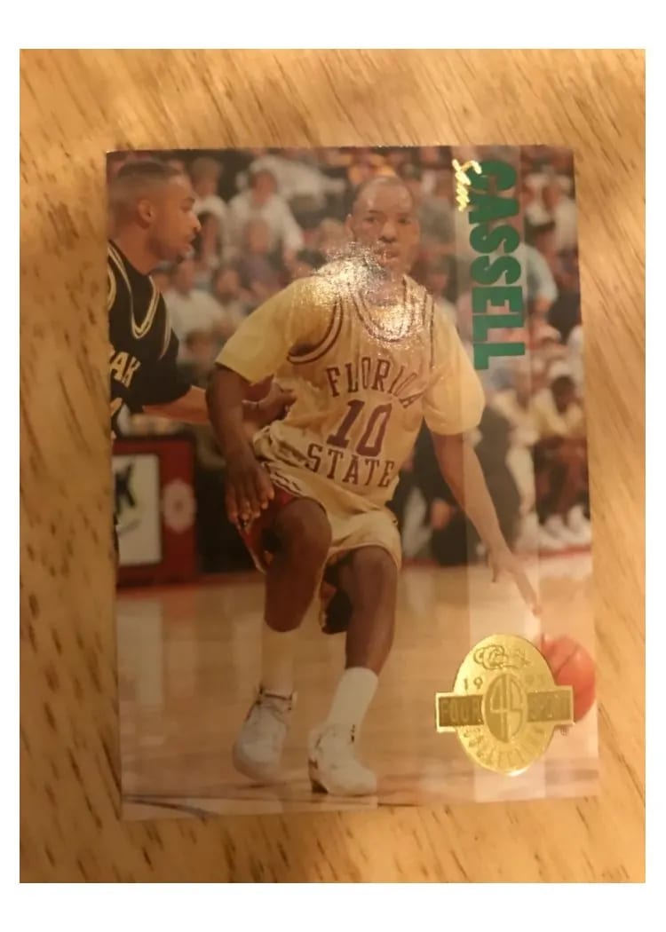 1993 Classic Four Sport Sam Cassell #19 card