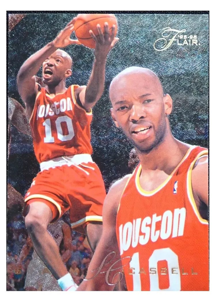 1995 Flair Sam Cassell #48 card