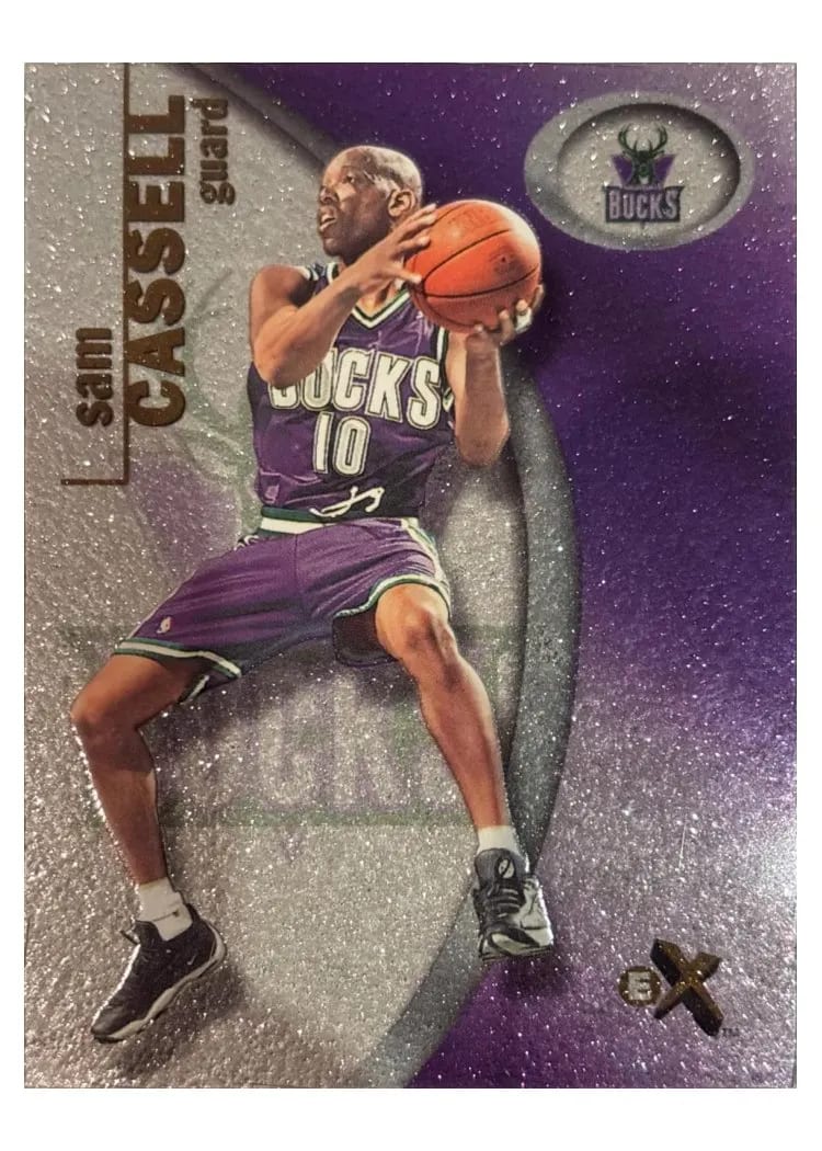2000 Fleer E-X Sam Cassell #48 card