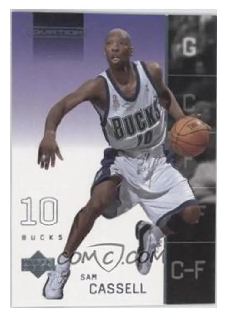 2002 Upper Deck Ovation Sam Cassell #47 card