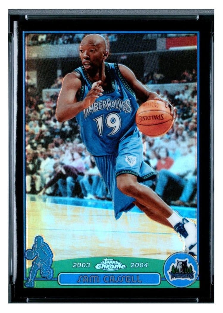2003 Topps Chrome Sam Cassell #40 card