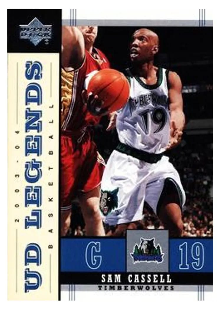 2003 Upper Deck Legends Sam Cassell #50 card
