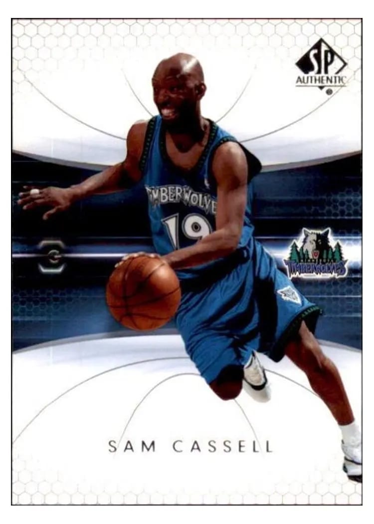2004 SP Authentic Sam Cassell #51 card