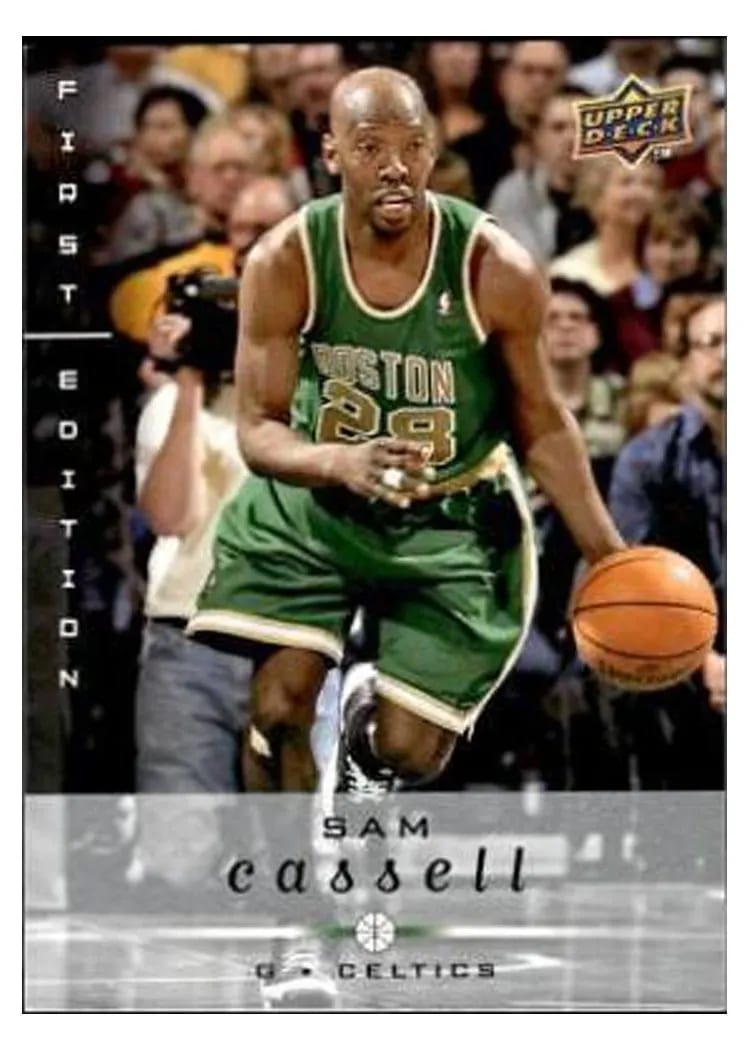 2008 Upper Deck First Edition Sam Cassell #9 card