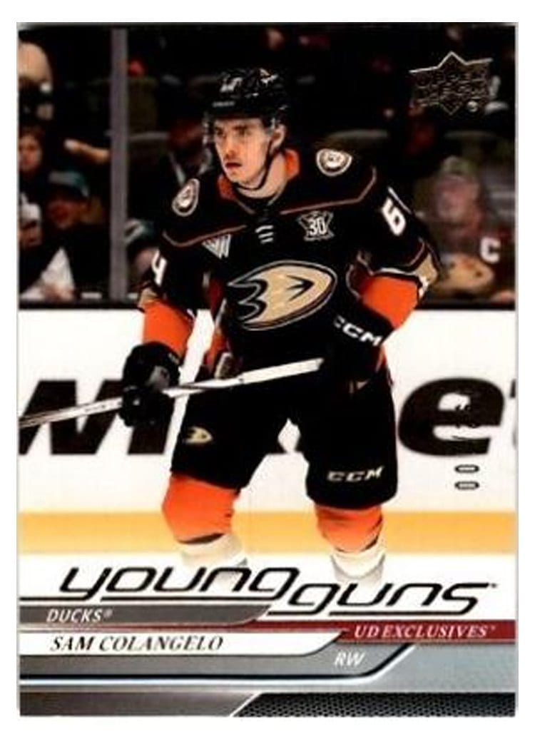 2024-25 Upper Deck Base Set Sam Colangelo #240 card