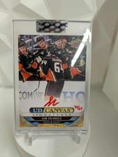 2024-25 Upper Deck Clear Cut Canvas Signatures Sam Colangelo #CS-SC card