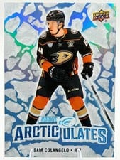 2024-25 Upper Deck Ice Arcticulates Sam Colangelo #AT-50 card