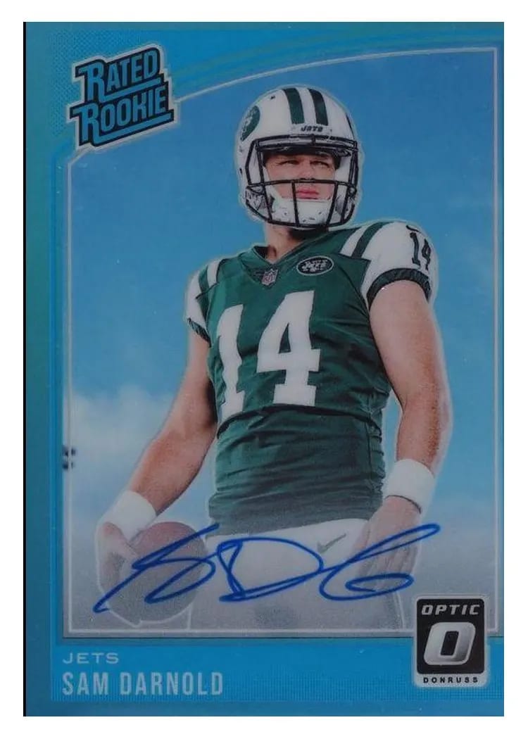 2018 Donruss Optic Sam Darnold #151 card