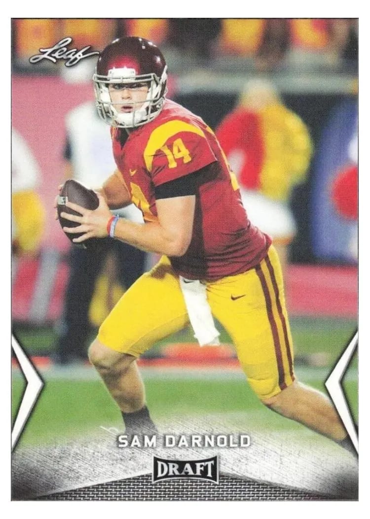 2018 Leaf Draft Sam Darnold #54 card