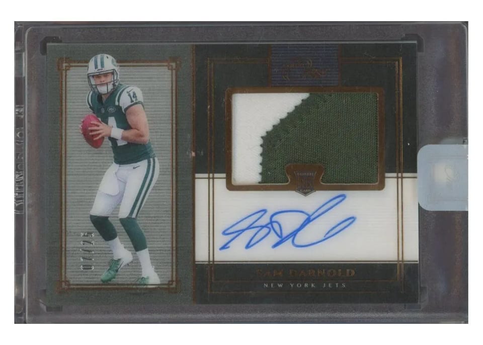 2018 Panini One Sam Darnold #47 card