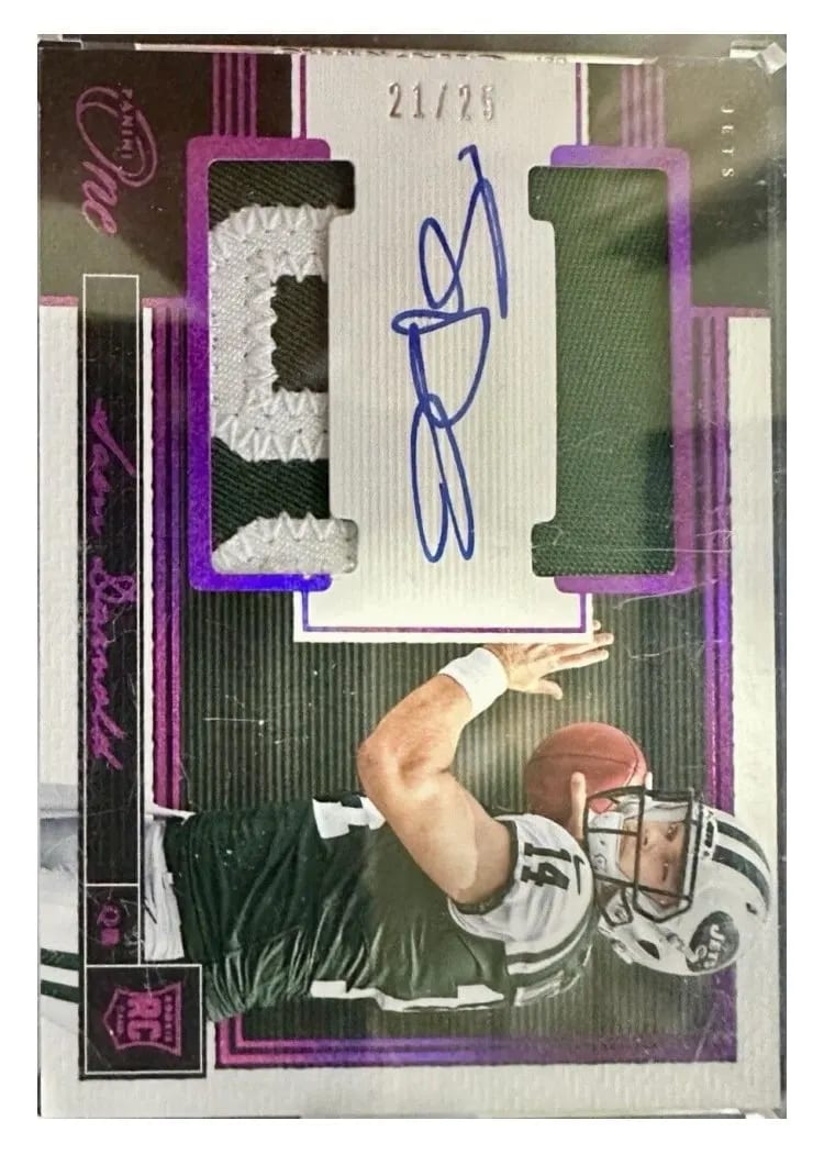 2018 Panini One Sam Darnold #67 card