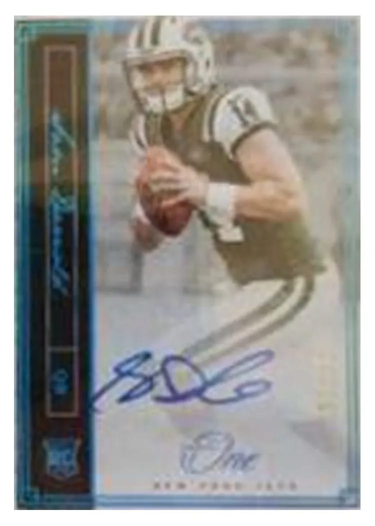 2018 Panini One Sam Darnold #87 card