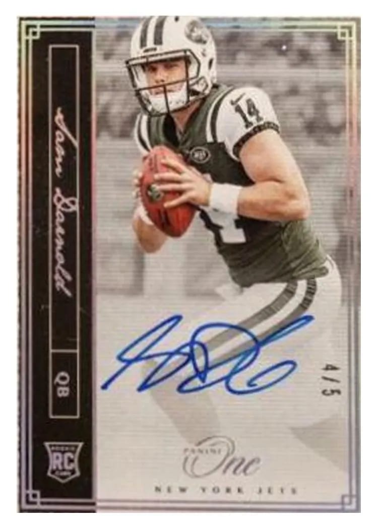2018 Panini One Sam Darnold #87 card