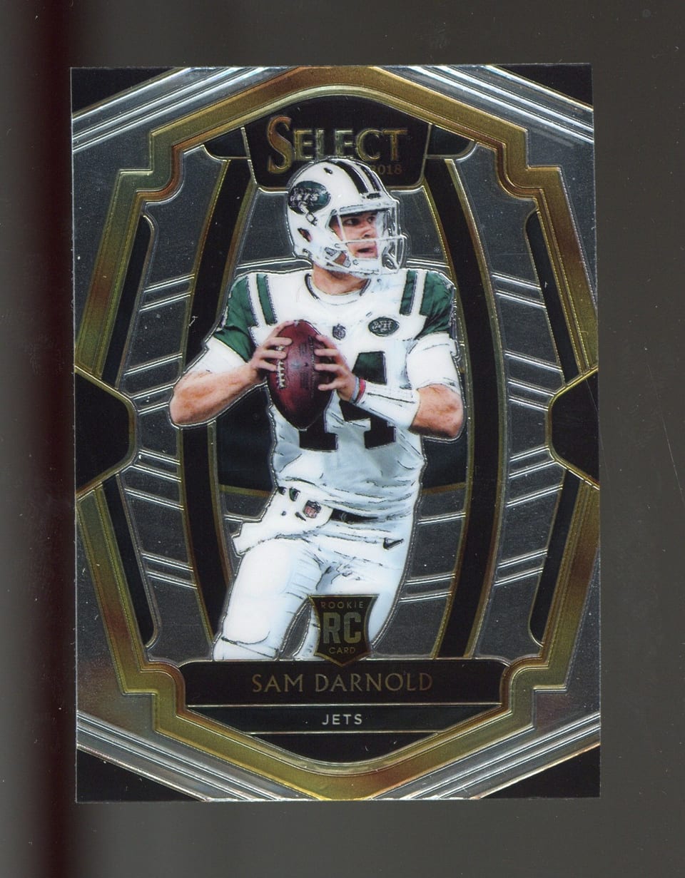 2018 Panini Select Sam Darnold #107 card
