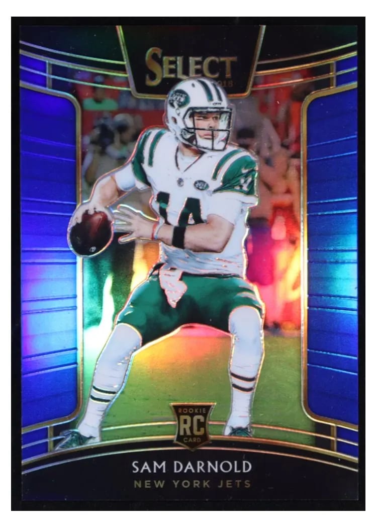 2018 Panini Select Sam Darnold #18 card