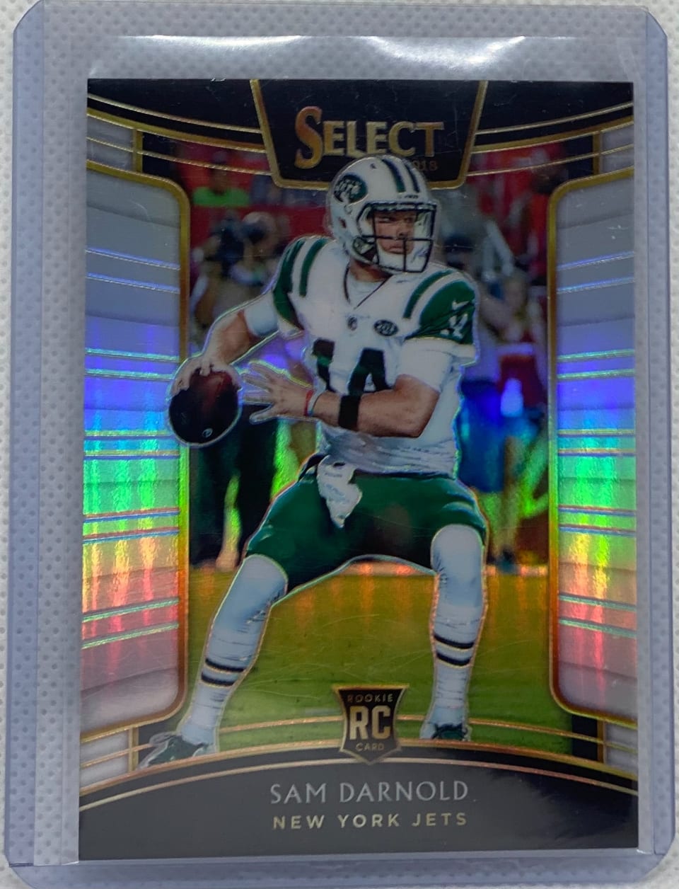 2018 Panini Select Sam Darnold #18 card