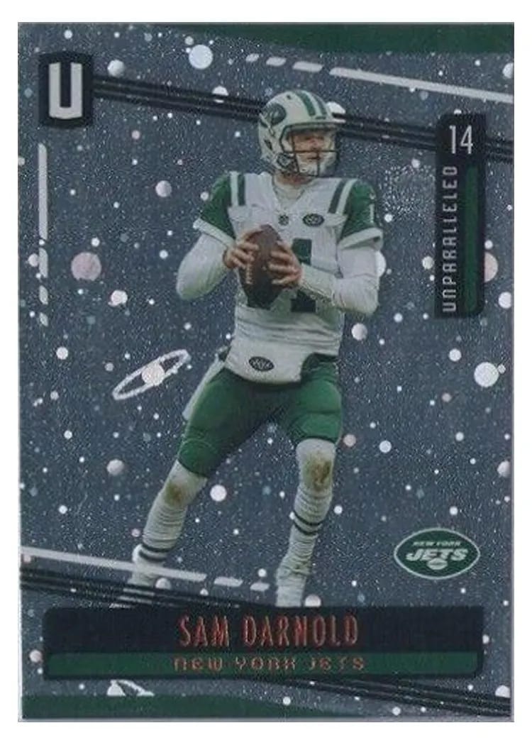 2019 Panini Unparalleled Base Set Sam Darnold #7 card