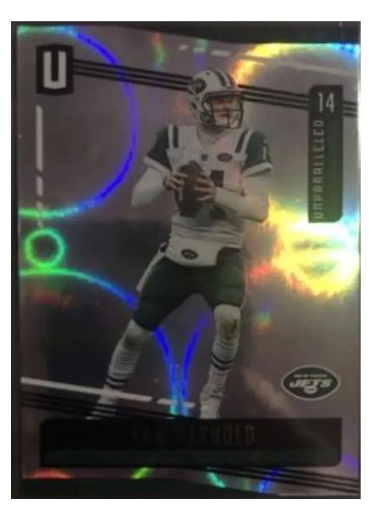 2019 Panini Unparalleled Base Set Sam Darnold #7 card
